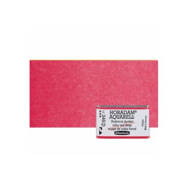 Schmincke 346 Ruby Red Deep Seri 2 Horadam Aquarell 1/1 Tablet Sulu Boya