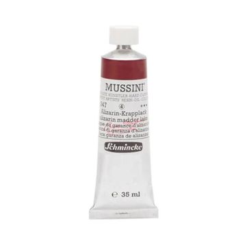 Schmincke 347 Alizarin Madder Lake Mussini Seri 4 35 ml Yağlı Boya
