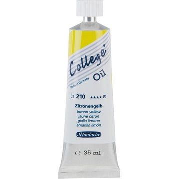 Schmincke 35 ml 210 Lemon Yellow College Oil Yağlı Boya