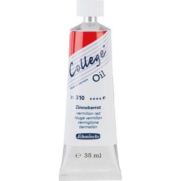 Schmincke 35 ml 310 Vermillion Red College Oil Yağlı Boya