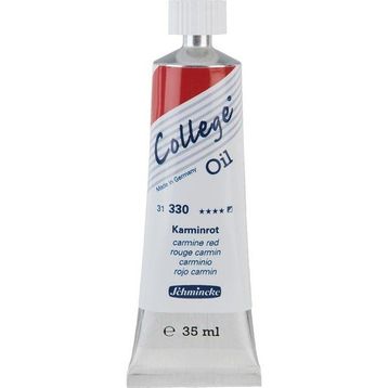 Schmincke 35 ml 330 Carmine Red College Oil Yağlı Boya