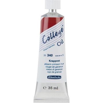 Schmincke 35 ml 340 Alizarin Crimson Hue College Oil Yağlı Boya