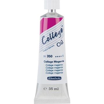 Schmincke 35 ml 350 College Magenta College Oil Yağlı Boya