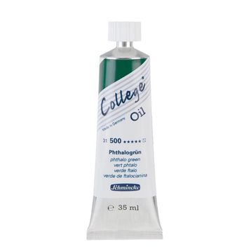 Schmincke 35 ml 500 Phthalo Green College Oil Yağlı Boya