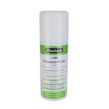 Schmincke 50594 150 ml Universal Varnish Genel Amaçlı Uv Korumalı Mat Final Sprey Vernik