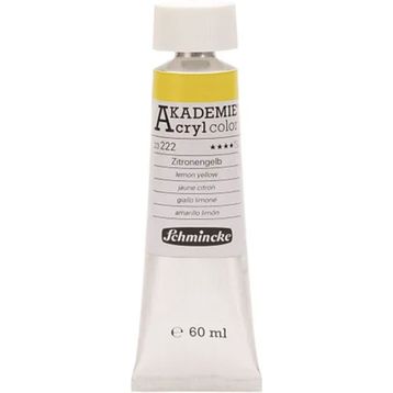 Schmincke Akademie 222 Lemon Yellow 60 ml Akrilik Boya
