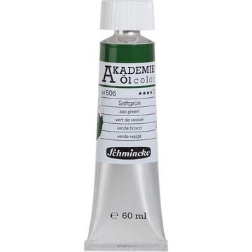 Schmincke Akademie Öl Color No:506 Sap Green Seri 1 60 ml Yağlı Boya
