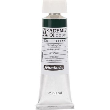 Schmincke Akademie Öl Color No:508 Phthalo Green Seri 1 60 ML Yağlı Boya