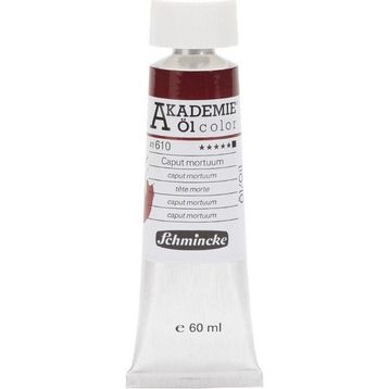 Schmincke Akademie Öl Color No:610 Caput Mortuum Seri 1 60 ML Yağlı Boya