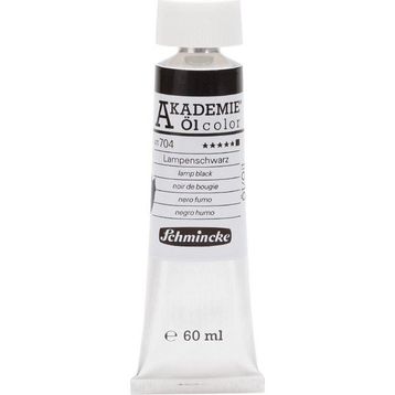 Schmincke Akademie Öl Color No:704 Lamp Black Seri 1 60 ml Yağlı Boya