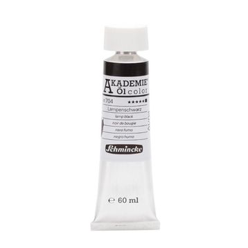 Schmincke Akademie Öl Color No:704 Lamp Black Seri 1 60 ml Yağlı Boya
