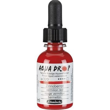 Schmincke Aqua Drop Vermilion Red 30 ml Sıvı Sulu Boya