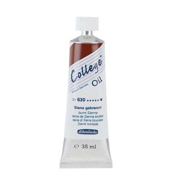 Schmincke College Oil N:630 Burnt Sienna 35 ml Yağlı Boya