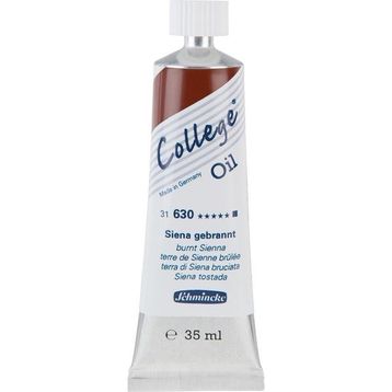 Schmincke College Oil N:630 Burnt Sienna 35 ml Yağlı Boya