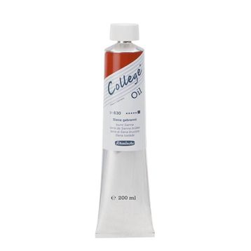 Schmincke College Oil No:630 Burnt Sienna 200 ML Yağlı Boya