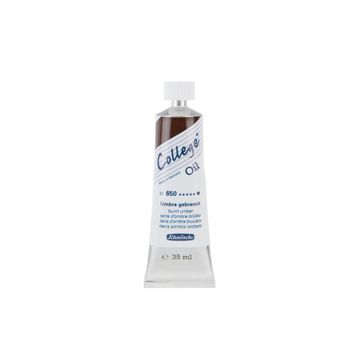 Schmincke College Oil No:650 Burnt Umber 35 ml Yağlı Boya