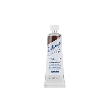 Schmincke College Oil No:650 Burnt Umber 35 ml Yağlı Boya
