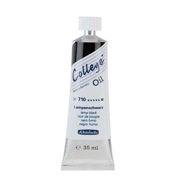 Schmincke College Oil No:710 Lamp Black 35 ml Yağlı Boya