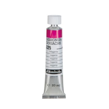 Schmincke HKS Designers' Gouache No:352 Magenta 20 ML Tüp Guaj Boya
