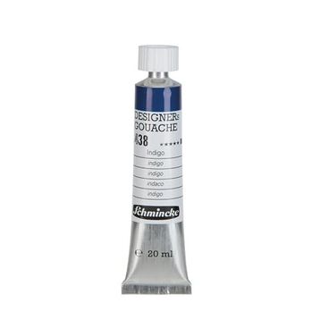 Schmincke HKS Designers' Gouache No:438 Indigo 20 ML Tüp Guaj Boya