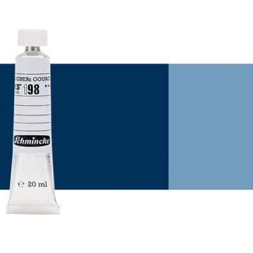 Schmincke HKS Designers' Gouache No:438 Indigo 20 ML Tüp Guaj Boya