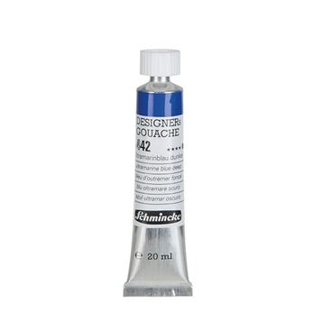 Schmincke HKS Designers' Gouache No:442 Ultramarine Blue Deep 20 ML Tüp Guaj Boya