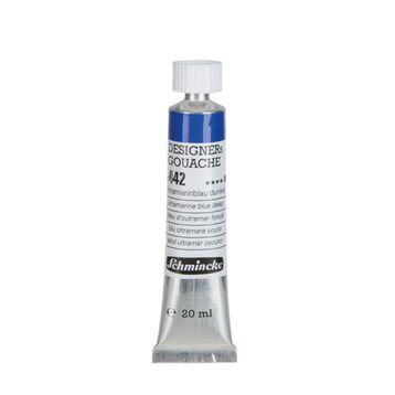Schmincke HKS Designers' Gouache No:442 Ultramarine Blue Deep 20 ML Tüp Guaj Boya