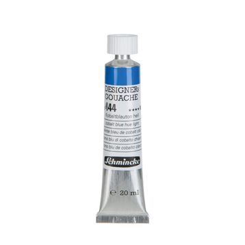 Schmincke HKS Designers' Gouache No:444 Cobalt Blue Light 20 ML Tüp Guaj Boya