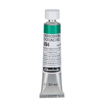 Schmincke HKS Designers' Gouache No:554 Chromium Oxide Green Brilliant 20 ML Tüp Guaj Boya