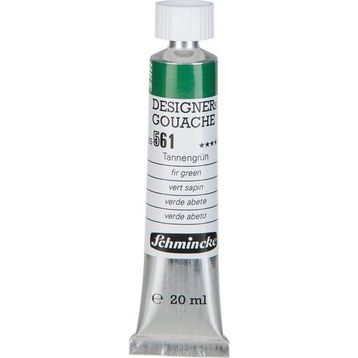 Schmincke HKS Designers' Gouache No:561 Fir Green 20 ML Tüp Guaj Boya