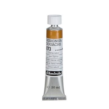 Schmincke HKS Designers' Gouache No:673 Raw Sienna 20 ML Tüp Guaj Boya