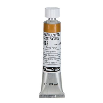 Schmincke HKS Designers' Gouache No:673 Raw Sienna 20 ML Tüp Guaj Boya