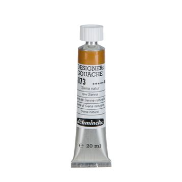 Schmincke HKS Designers' Gouache No:673 Raw Sienna 20 ML Tüp Guaj Boya