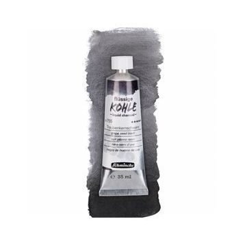 Schmincke Kohle Liquid Charcoal Sıvı Kömür 35 ml Grape Seed Black Füzen Kalem