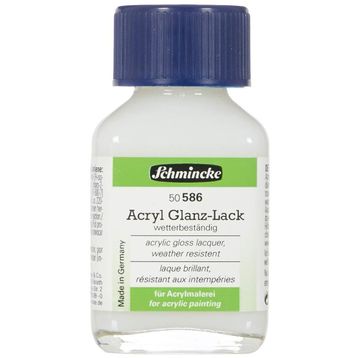 Schmincke Medium 586 Gloss Lacquer Parlak Lake 60 ml Vernik