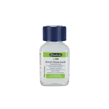 Schmincke Medium 586 Gloss Lacquer Parlak Lake 60 ml Vernik