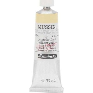 Schmincke Mussini Artists Profesyonel 35 ml Seri 1 Brillant Yellow Light 10224 Yağlı Boya