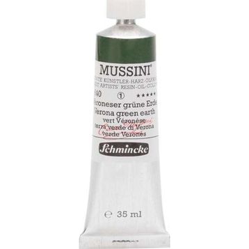 Schmincke Mussini Artists Profesyonel 35 ml Seri 1 Verona Green Earth 10640 Yağlı Boya