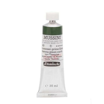 Schmincke Mussini Artists Profesyonel 35 ml Seri 1 Verona Green Earth 10640 Yağlı Boya