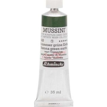 Schmincke Mussini Artists Profesyonel 35 ml Seri 1 Verona Green Earth 10640 Yağlı Boya