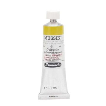 Schmincke Mussini Artists Profesyonel 35 ML Seri 2 Yellowish Green 10530 Yağlı Boya