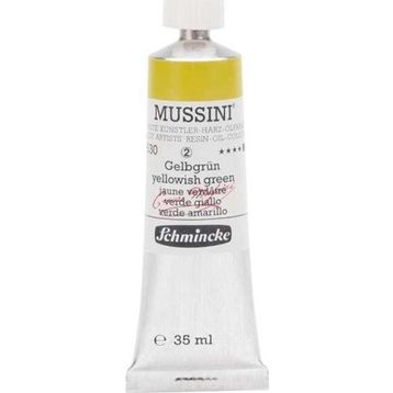 Schmincke Mussini Artists Profesyonel 35 ML Seri 2 Yellowish Green 10530 Yağlı Boya