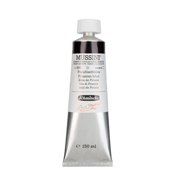 Schmincke Mussini No:490 Prussian/Paris Blue Seri 1 150 ml Yağlı Boya