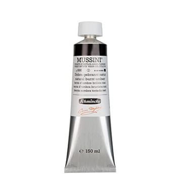 Schmincke Mussini No:666 Natural Burnt Umber Seri 1 150 ml Yağlı Boya