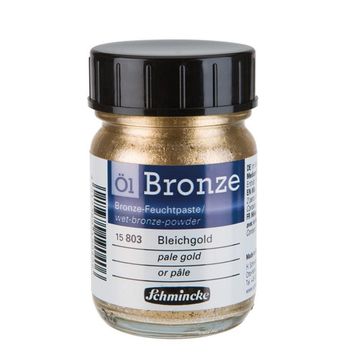 Schmincke Oil Bronze No:803 Pale Gold Yaldız Pigment 50 ml Yağlı Boya