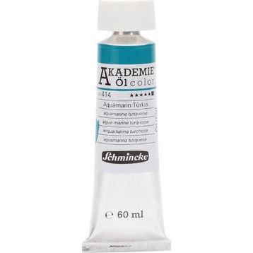 Schmincke Seri 1 414 Aquamarine Turquoise Akademie Öl Color 60 ml Yağlı Boya
