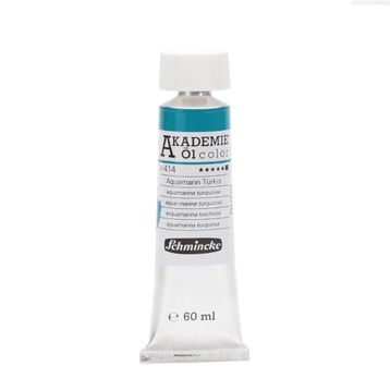Schmincke Seri 1 414 Aquamarine Turquoise Akademie Öl Color 60 ml Yağlı Boya