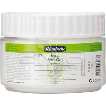 Schmincke Soft Gel Glossy 250 ml 523 krilik Boya