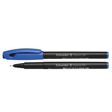 Schneider 0.4 mm Mavi Keçeli Kalem