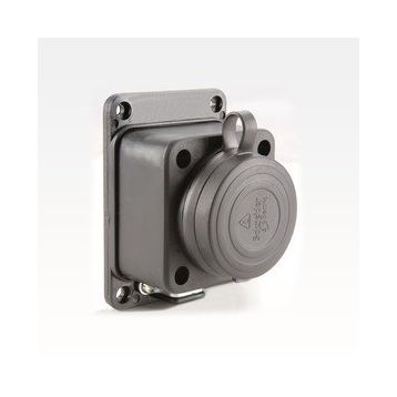 Schneider 1x16AMP IP44 Kauçuk Duvar Prizi